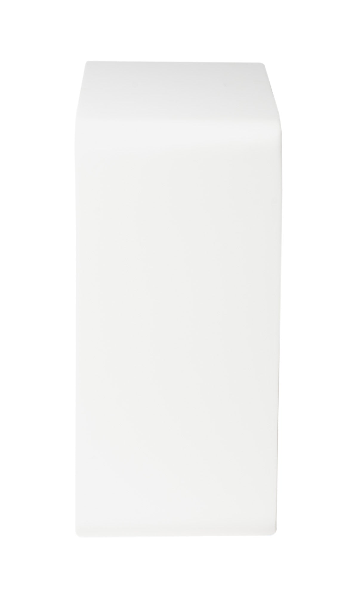 ALFI ABST55 White Matte Solid Surface Resin Bathroom / Shower Stool