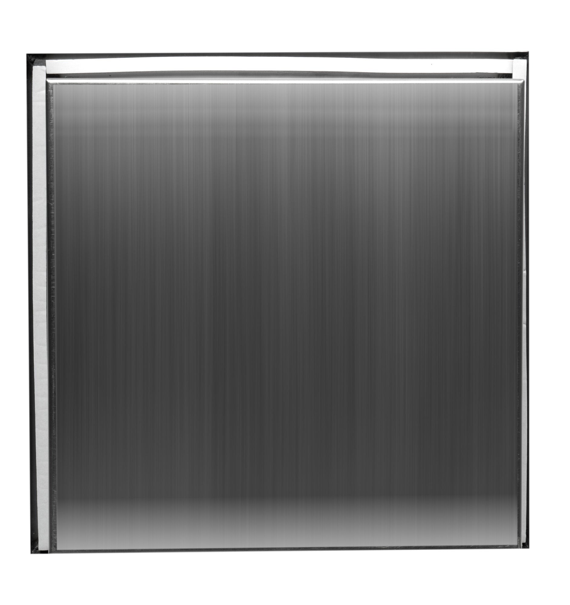 ALFI ABN1212-BSS 12 x 12 Brushed Stainless Steel Square Single Shelf Bath Shower Niche