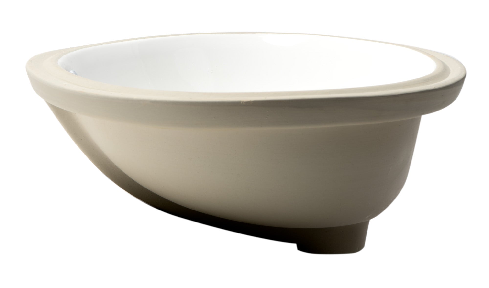 ALFI ABC602 White 23" Oval Undermount Ceramic Sink