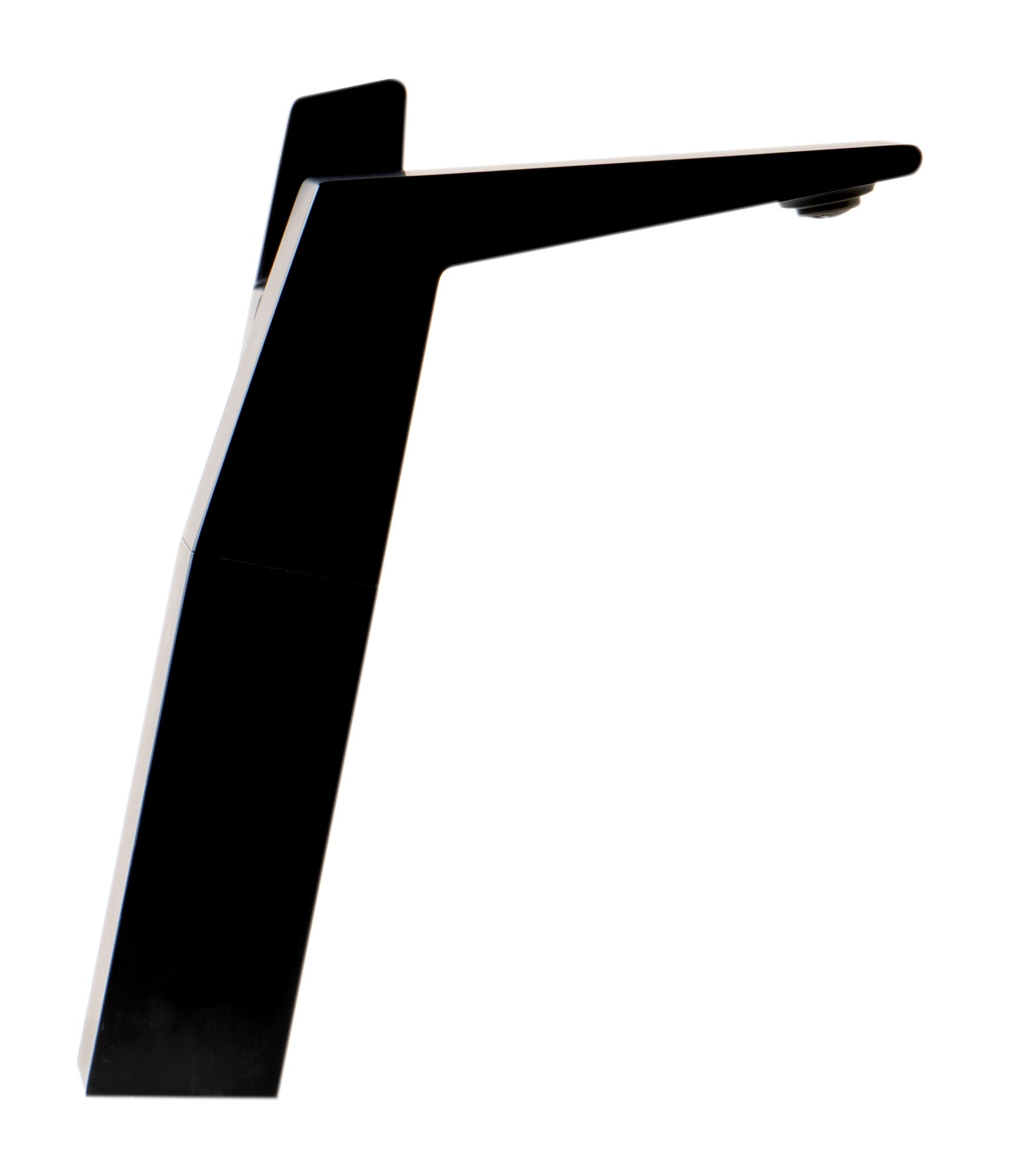 ALFI AB1475-BM Black Matte Single Hole Tall Bathroom Faucet