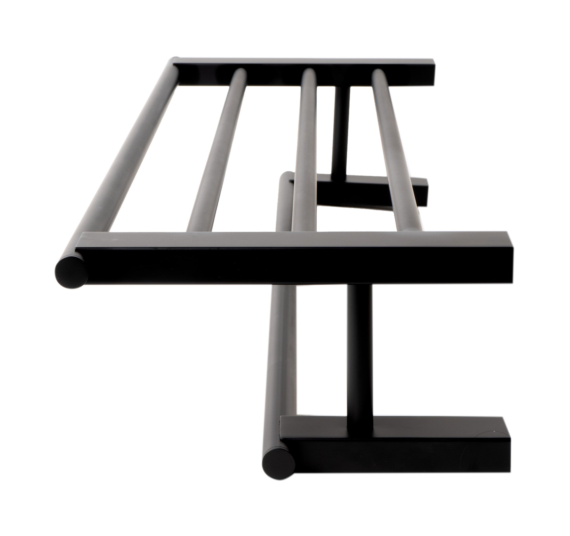 ALFI AB9564-BM Black Matte 26" Towel Bar & Shelf