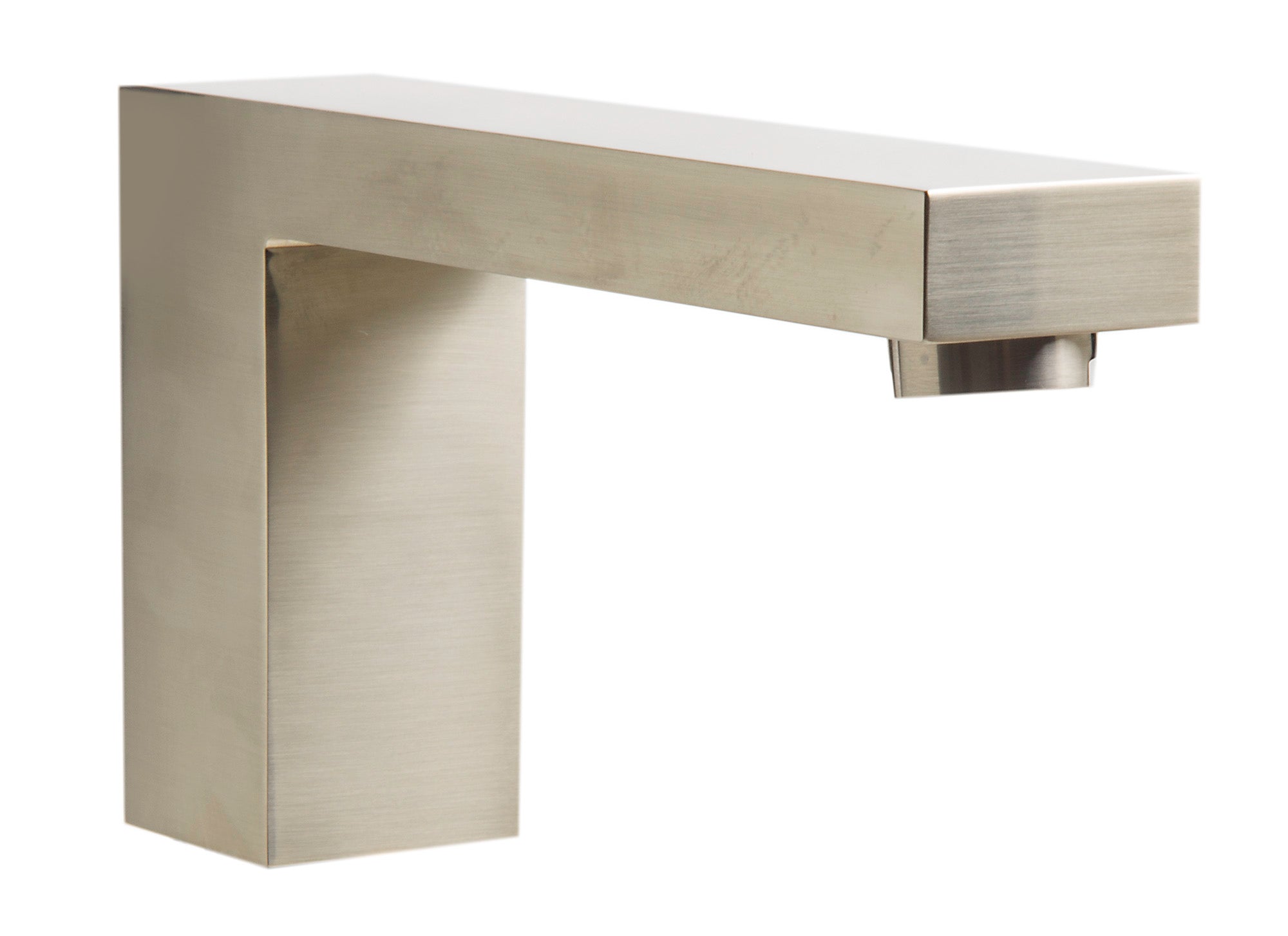 ALFI AB2322-BN Brushed Nickel Deck Mounted Tub Filler and Square Hand Held Shower Head