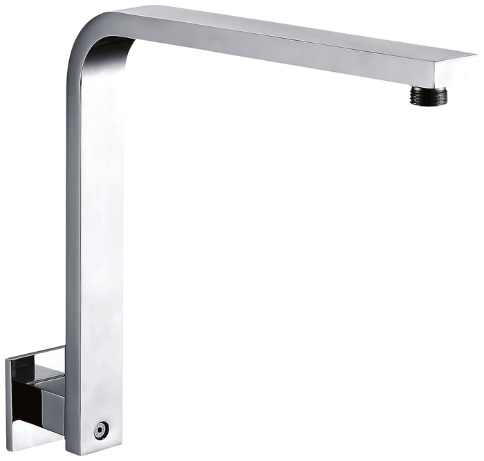 ALFI AB12GSW-PC Polished Chrome 12" Square Raised Wall Mounted Shower Arm