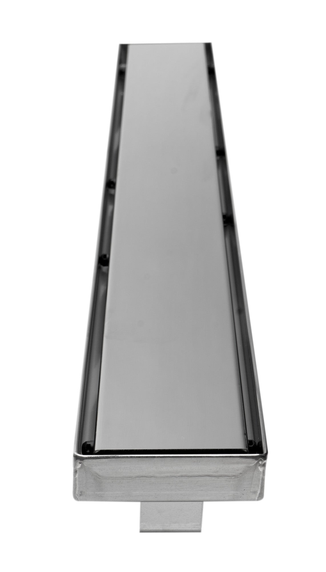 ALFI ABLD32B-PSS 32" Modern Polished Stainless Steel Linear Shower Drain with Solid Cover