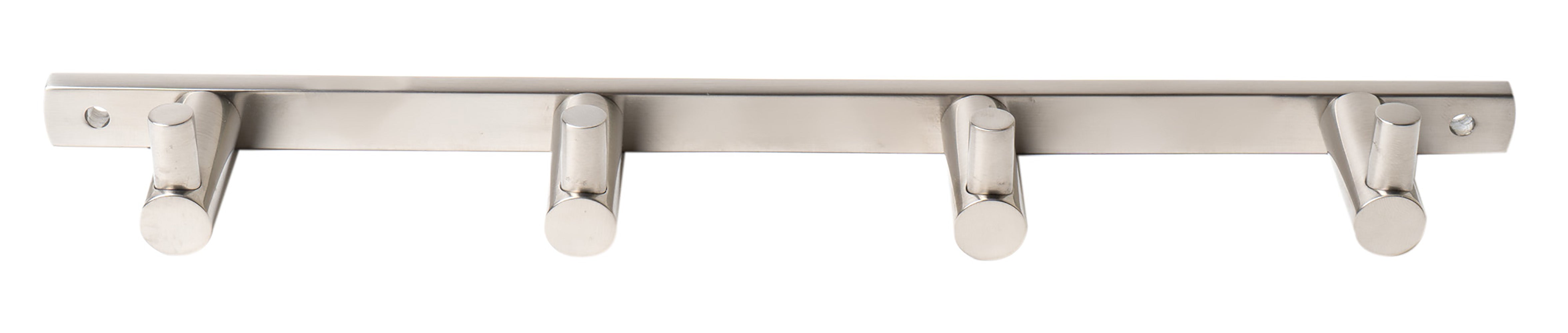ALFI AB9528-BN Brushed Nickel Wall Mounted 4 Prong Robe / Towel Hook