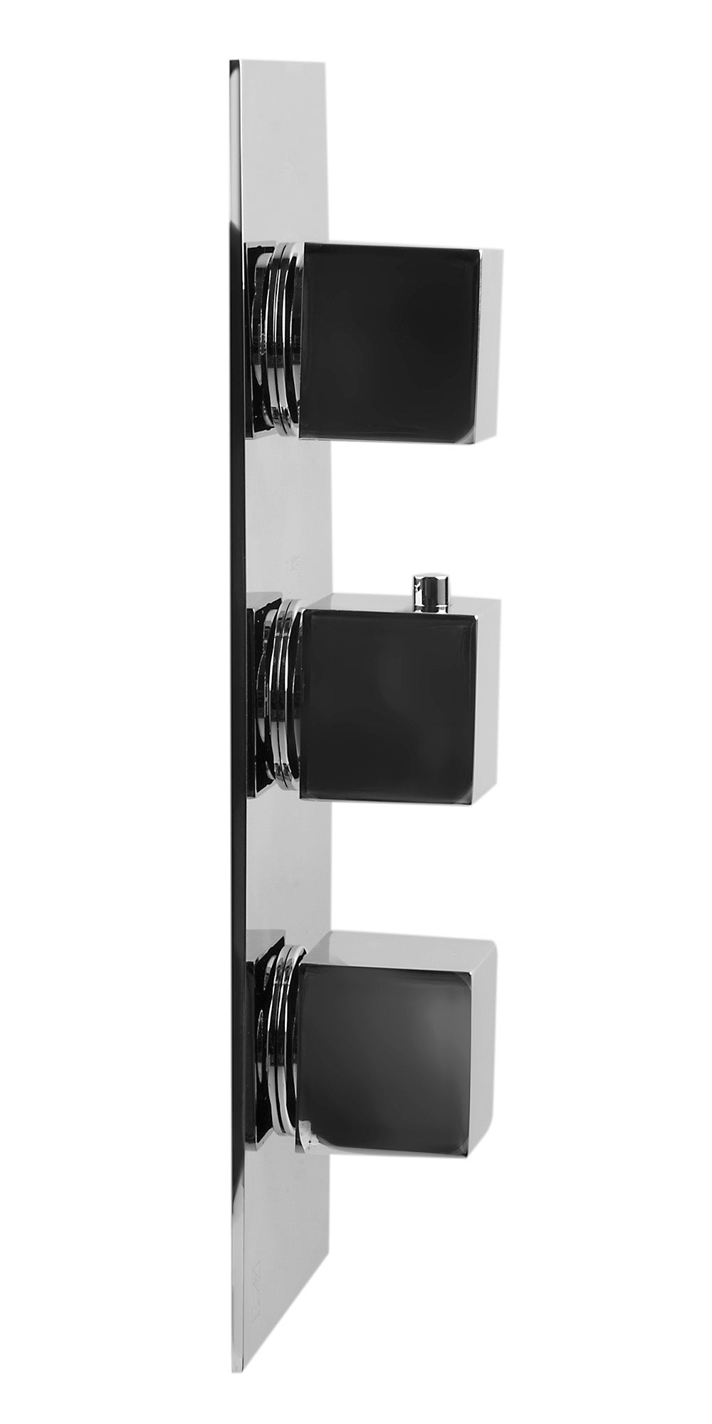 ALFI AB2901-PC Polished Chrome Concealed 4-Way Thermostatic Valve Shower Mixer /w Square Knobs