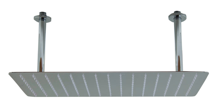 ALFI RAIN2012-PSS 20" Rectangular Polished Solid Stainless Steel Ultra Thin Rain Shower Head