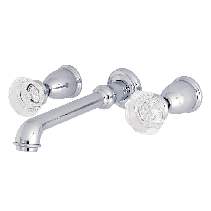 Kingston Brass KS7021WCL Celebrity Two-Handle Wall Mount Roman Tub Faucet, Polished Chrome