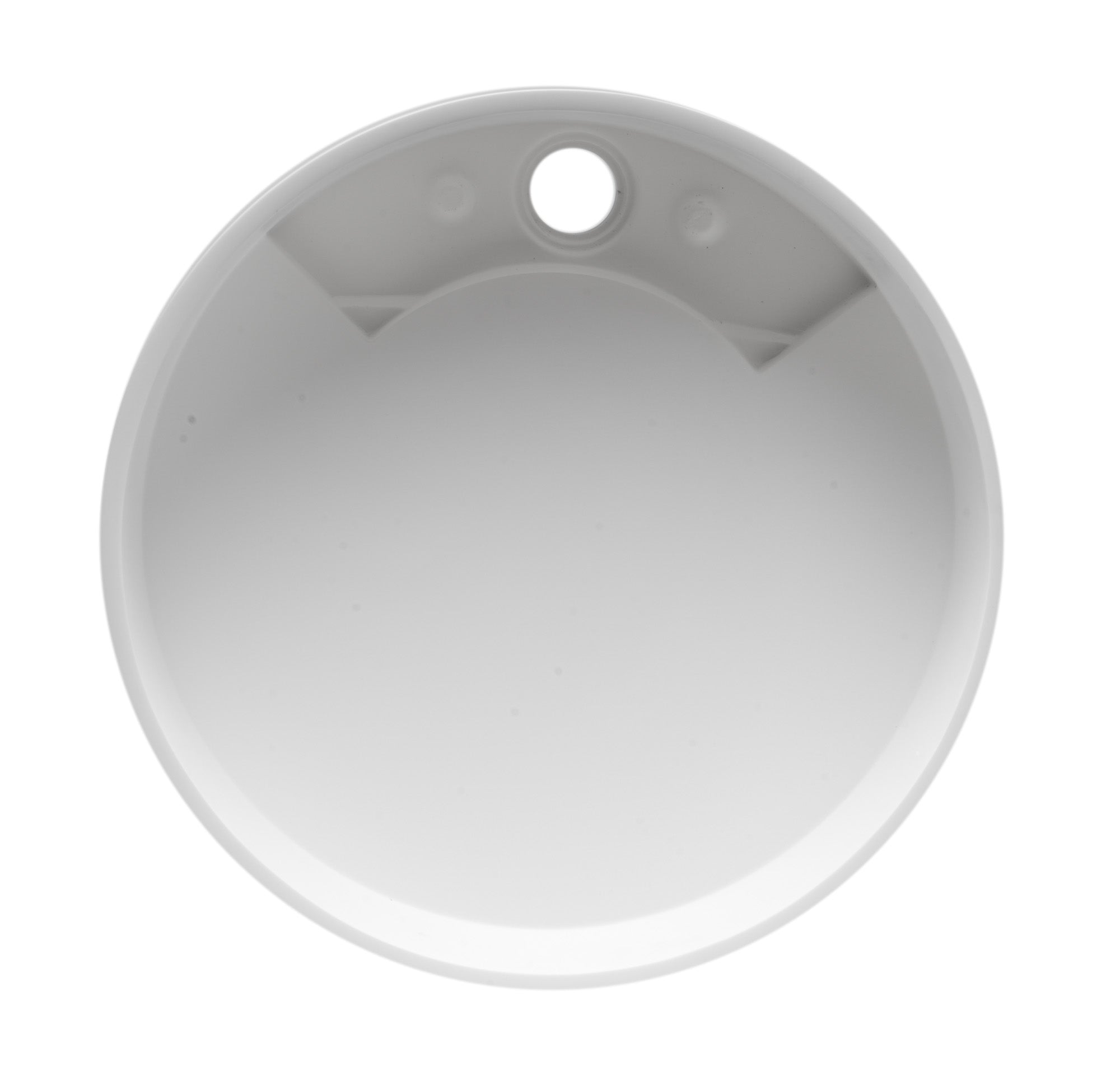 ALFI ABRS15R 15" Round White Matte Solid Surface Resin Sink