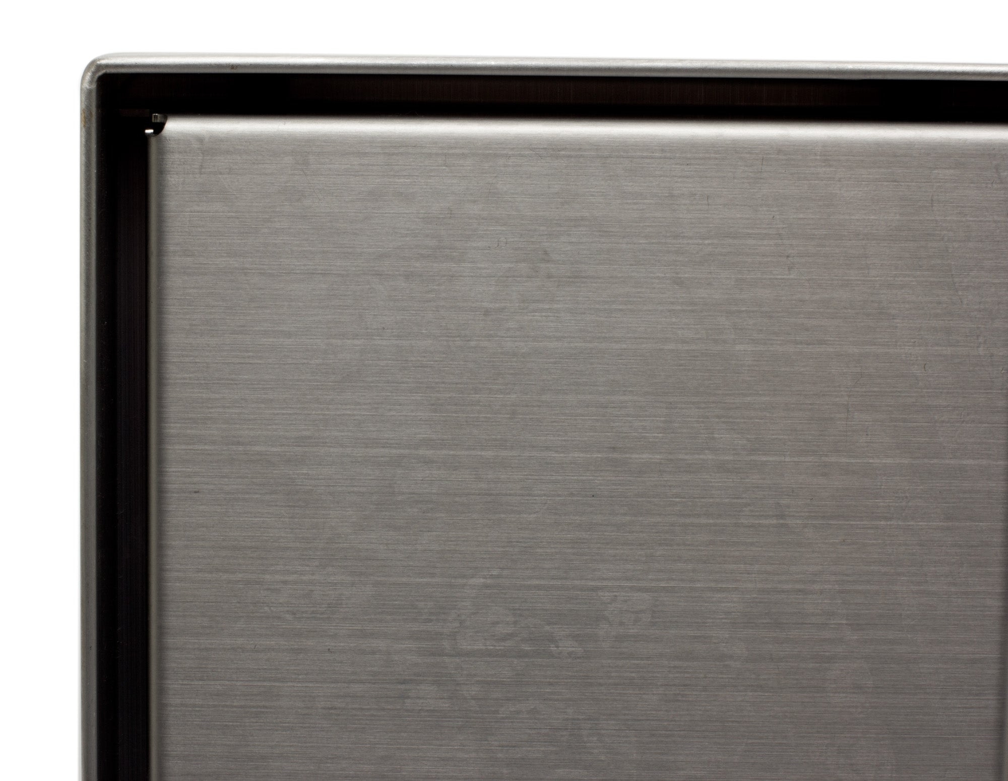 ALFI ABSD55B-BSS 5" x 5" Modern Square Brushed Stainless Steel Shower Drain with Solid Cover