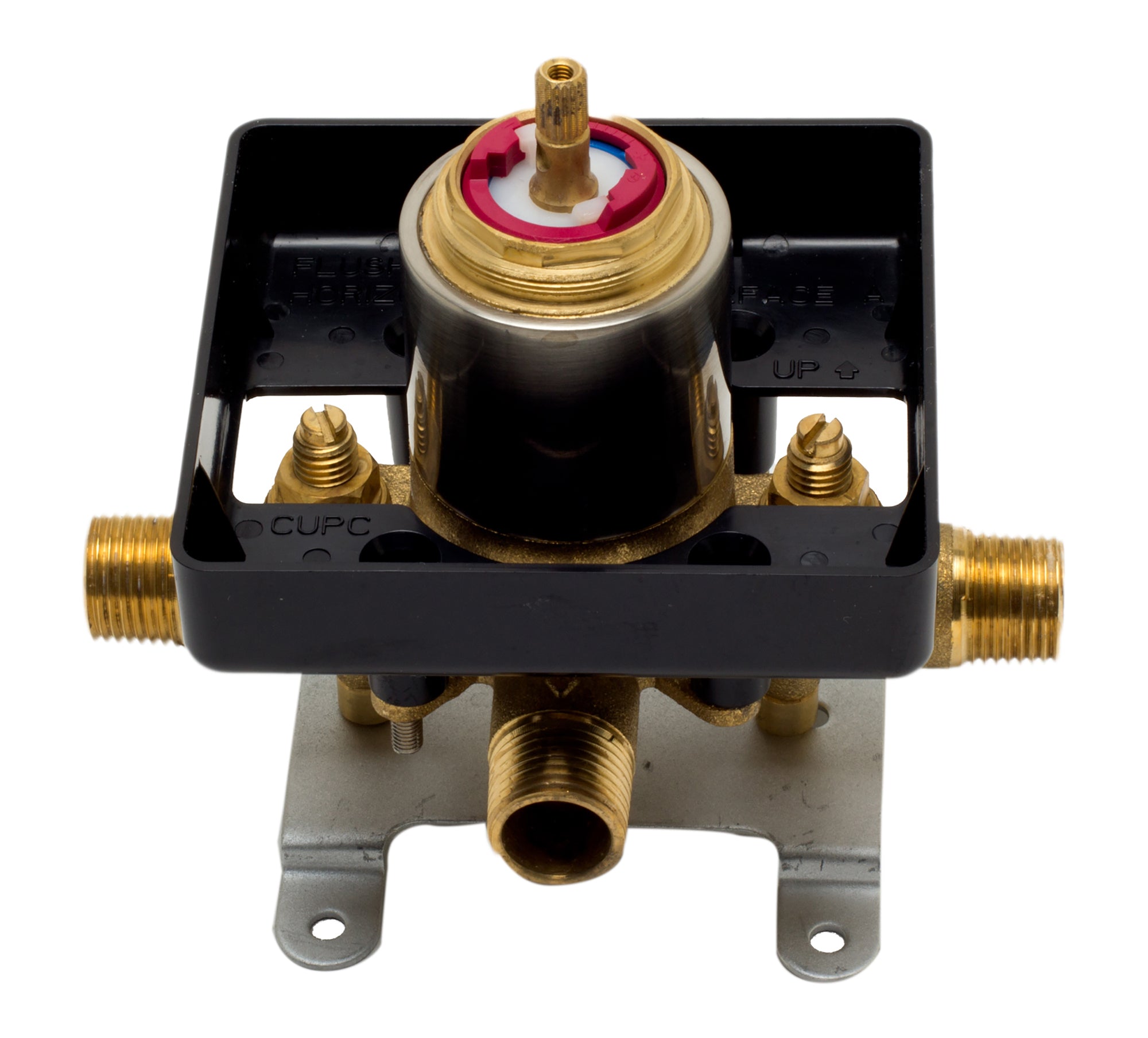 ALFI AB1601-BN Brushed Nickel Pressure Balanced Round Shower Mixer