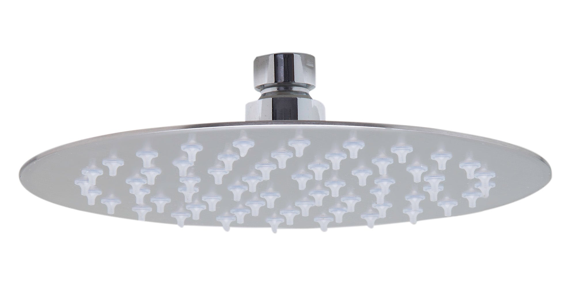 ALFI RAIN8R-BSS Solid Brushed Stainless Steel 8" Round Ultra Thin Rain Shower Head