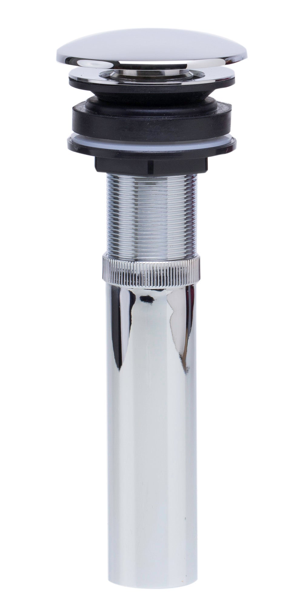 ALFI AB9055-PC Polished Chrome Pop Up Drain for Bathroom Sink without Overflow