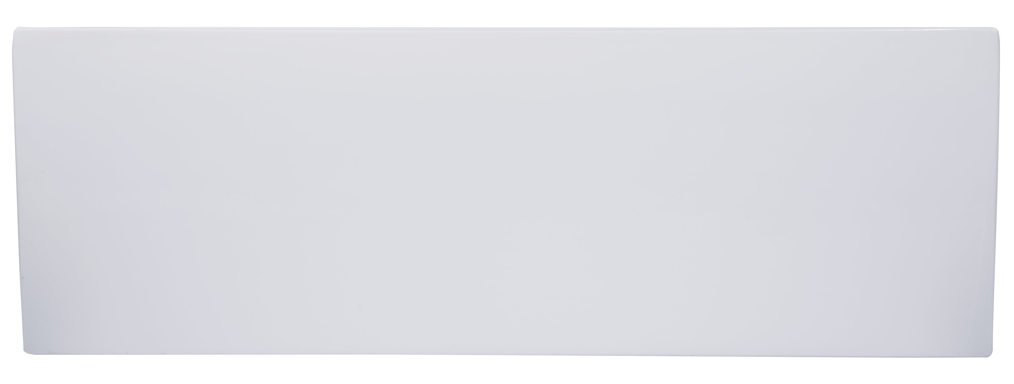 ALFI AB8859 67 inch White Rectangular Acrylic Free Standing Soaking Bathtub
