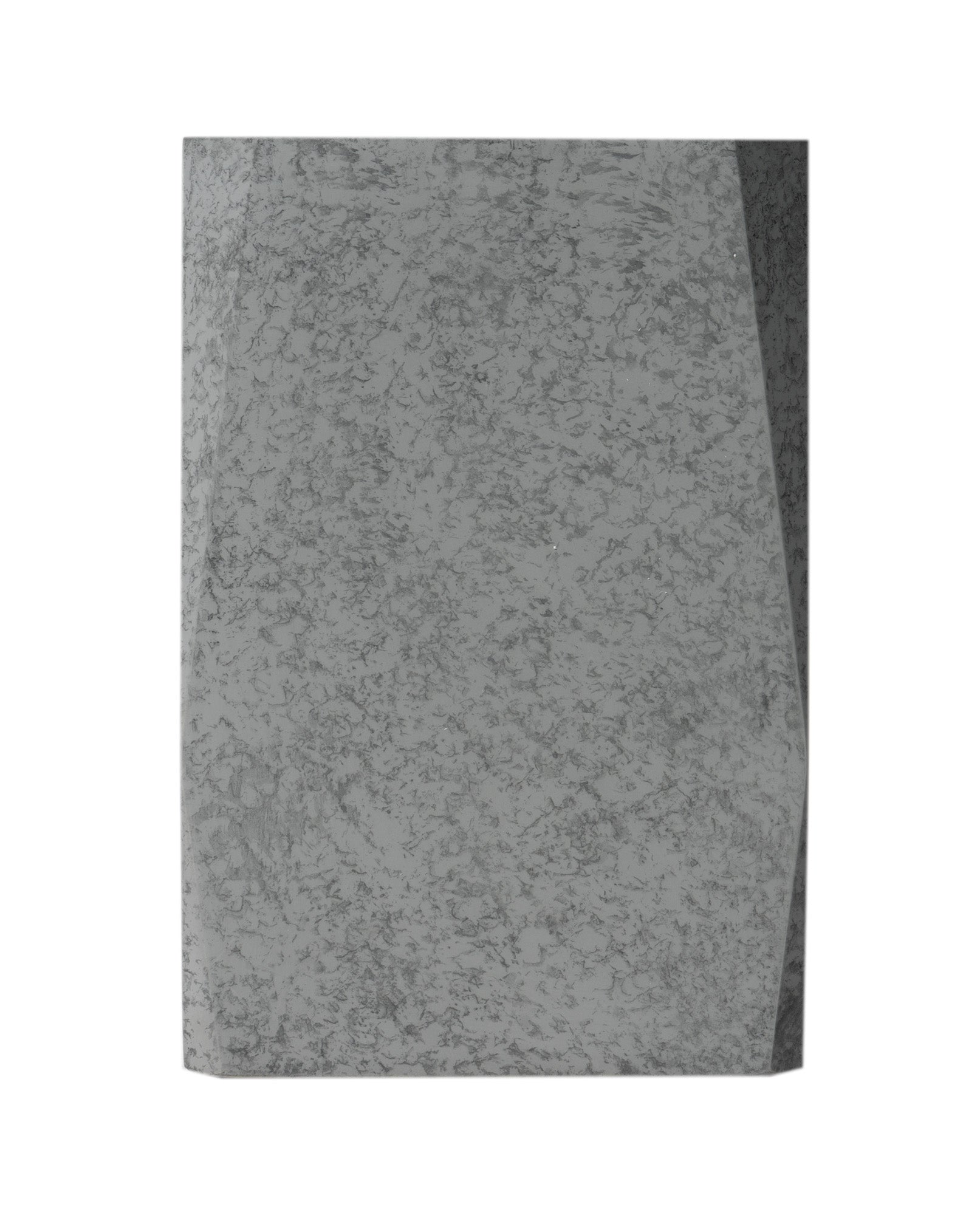 ALFI ABCO1045 12" x 8" Concrete Gray Matte Waste Bin for Bathrooms