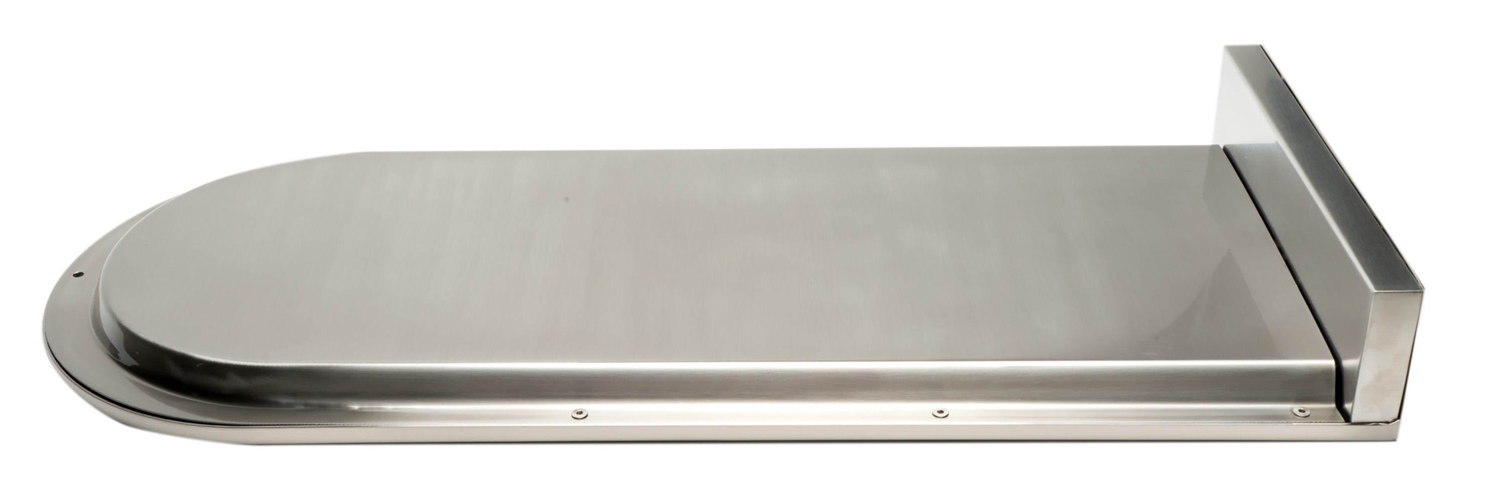 ALFI RAIN10RW-BN Brushed Nickel 10" Wall-Mounted Square Waterfall Rain Shower Head