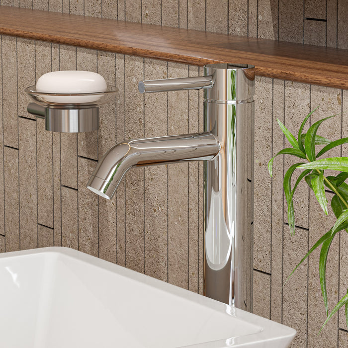ALFI AB1023-PC Tall Polished Chrome Single Lever Bathroom Faucet