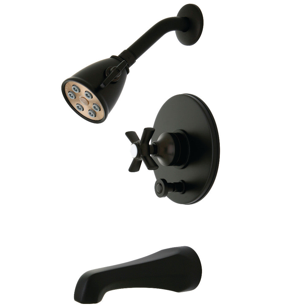 Kingston Brass VB86950ZX Millennium Single-Handle Pressure Balanced Tub and Shower Faucet, Oil Rubbed Bronze