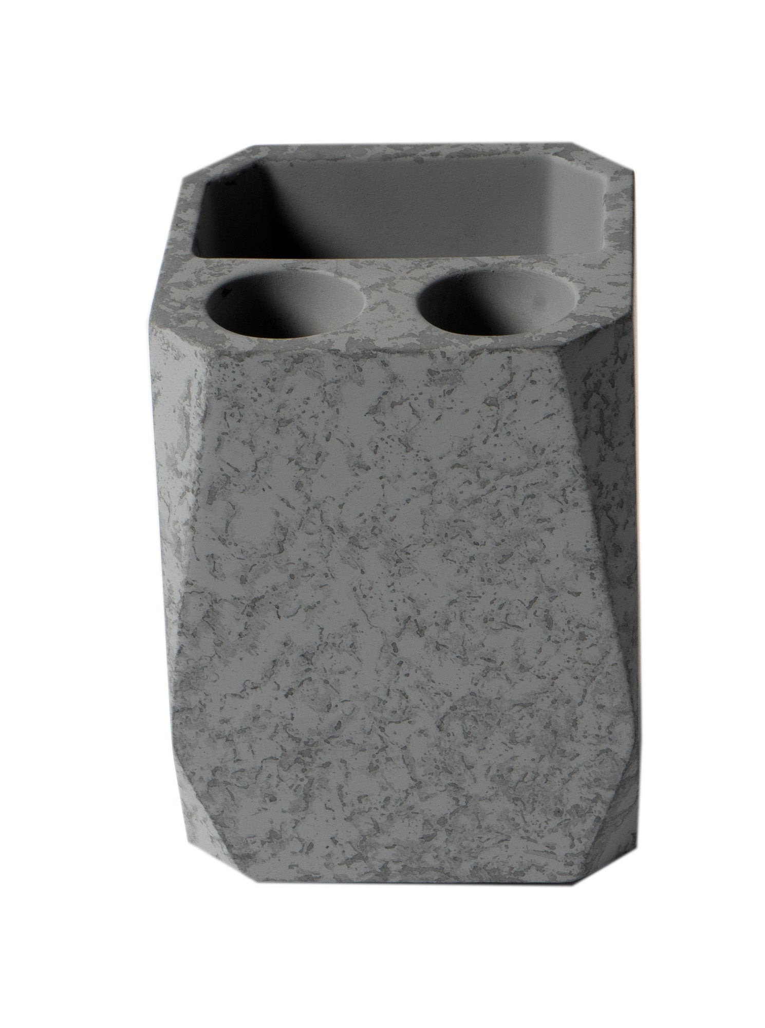 ALFI ABCO1023 7 Piece Solid Concrete Gray Matte Bathroom Accessory Set