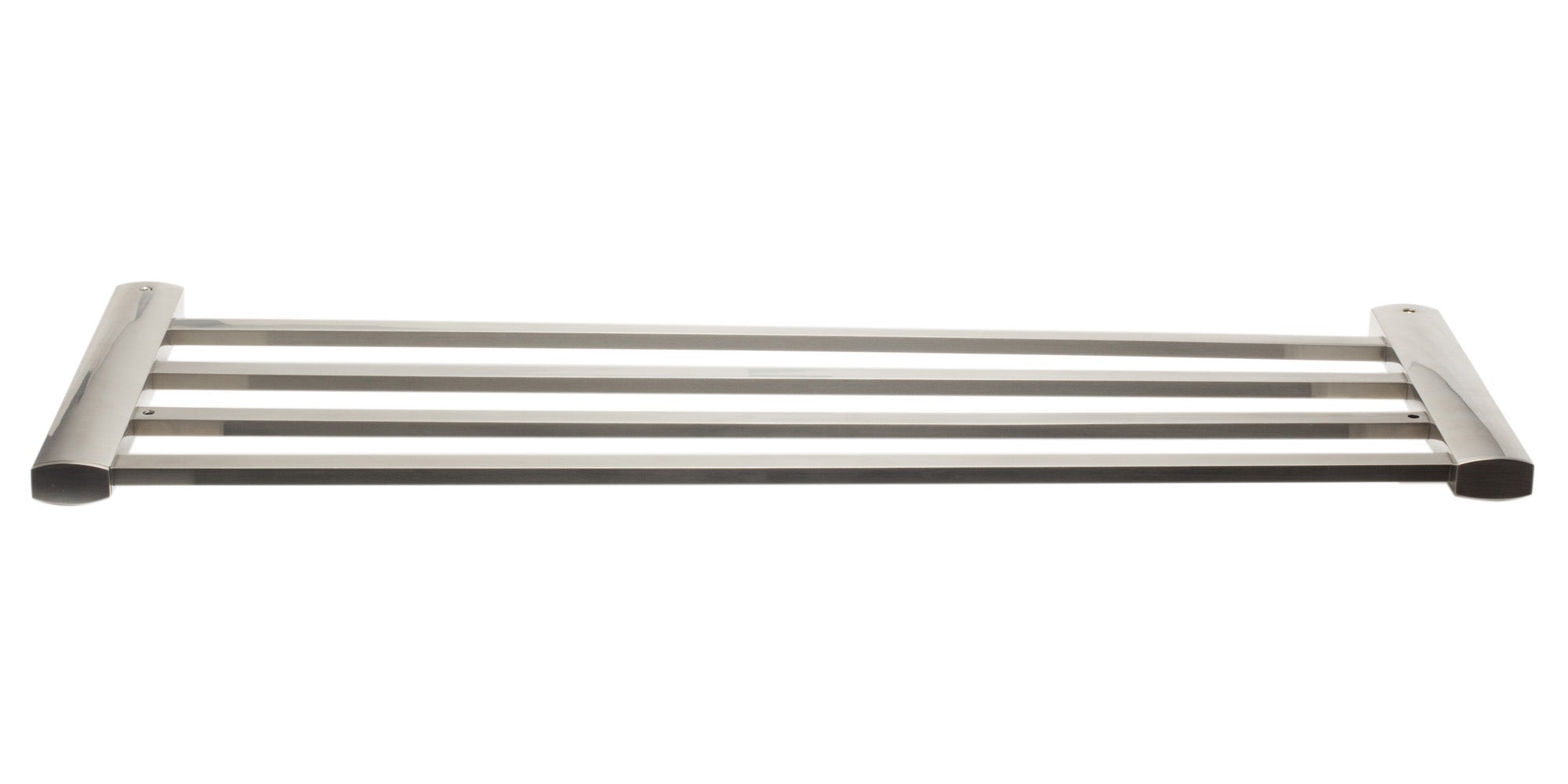 ALFI AB9539-BN Brushed Nickel 24 inch Towel Bar & Shelf Bathroom Accessory