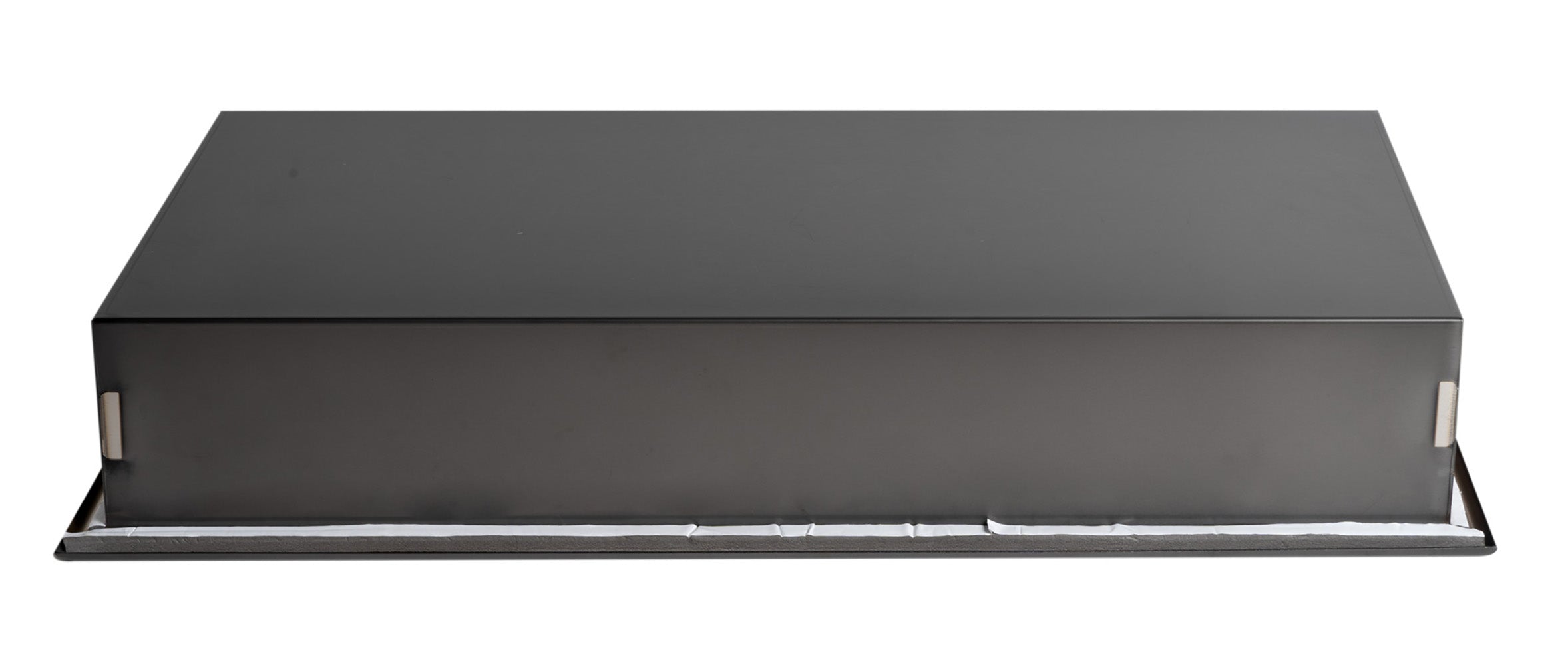 ALFI ABNP2412-BB 24" x 12" Brushed Black PVD Stainless Steel Horizontal Single Shelf Shower Niche