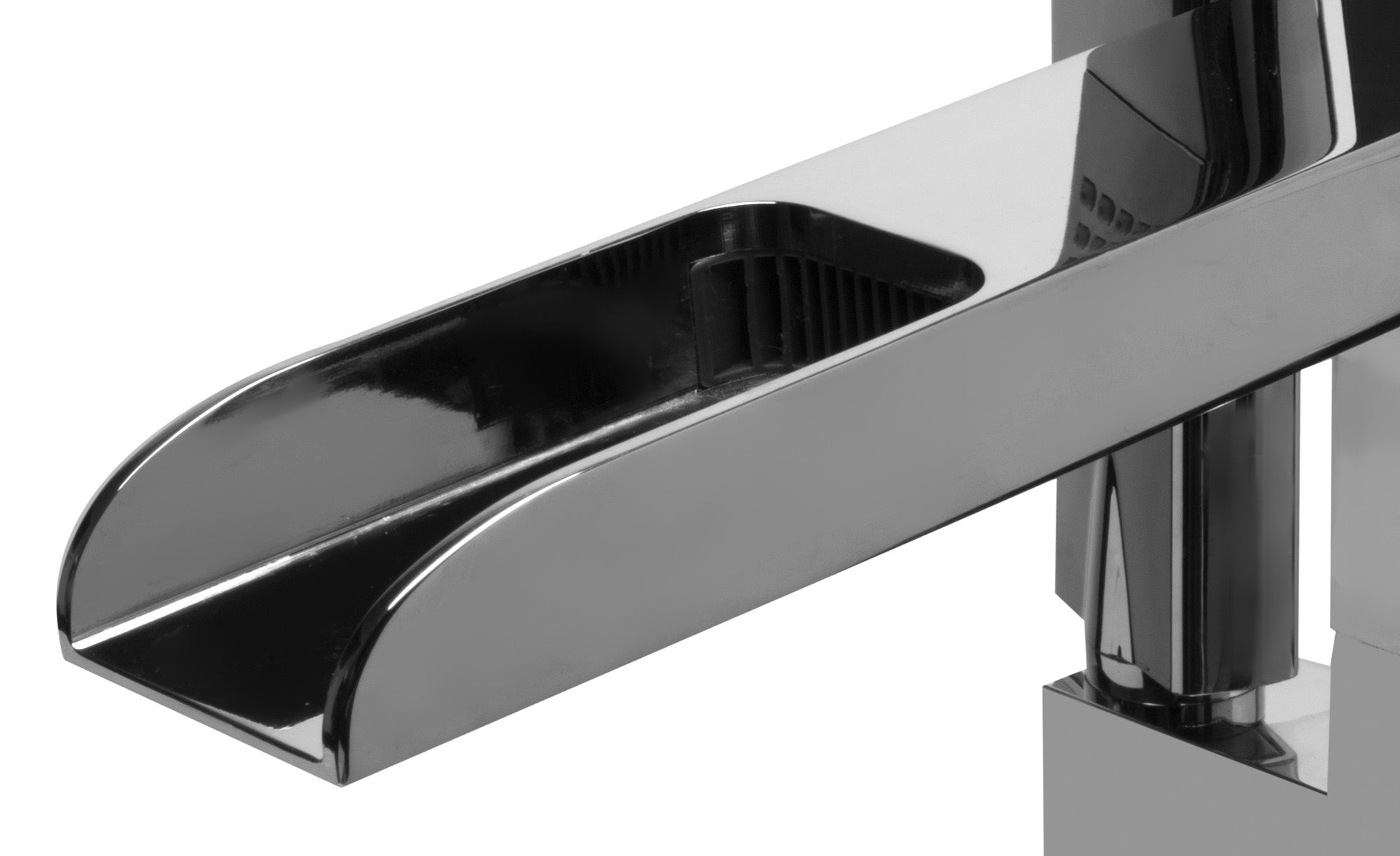 ALFI AB2843-PC Polished Chrome Single Hole Floor Mounted Waterfall Tub Filler