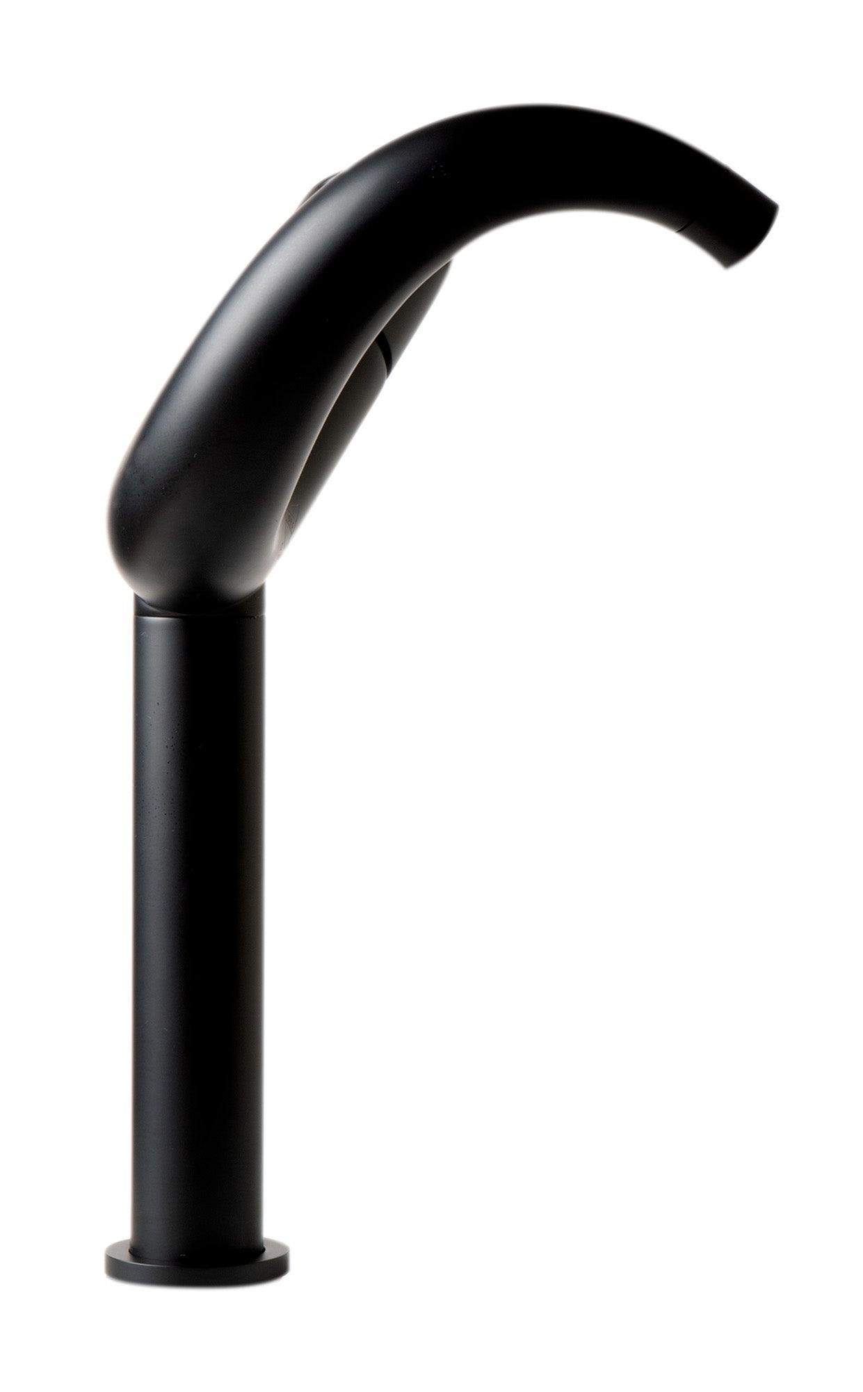 ALFI AB1570-BM Black Matte Tall Wave Single Lever Bathroom Faucet