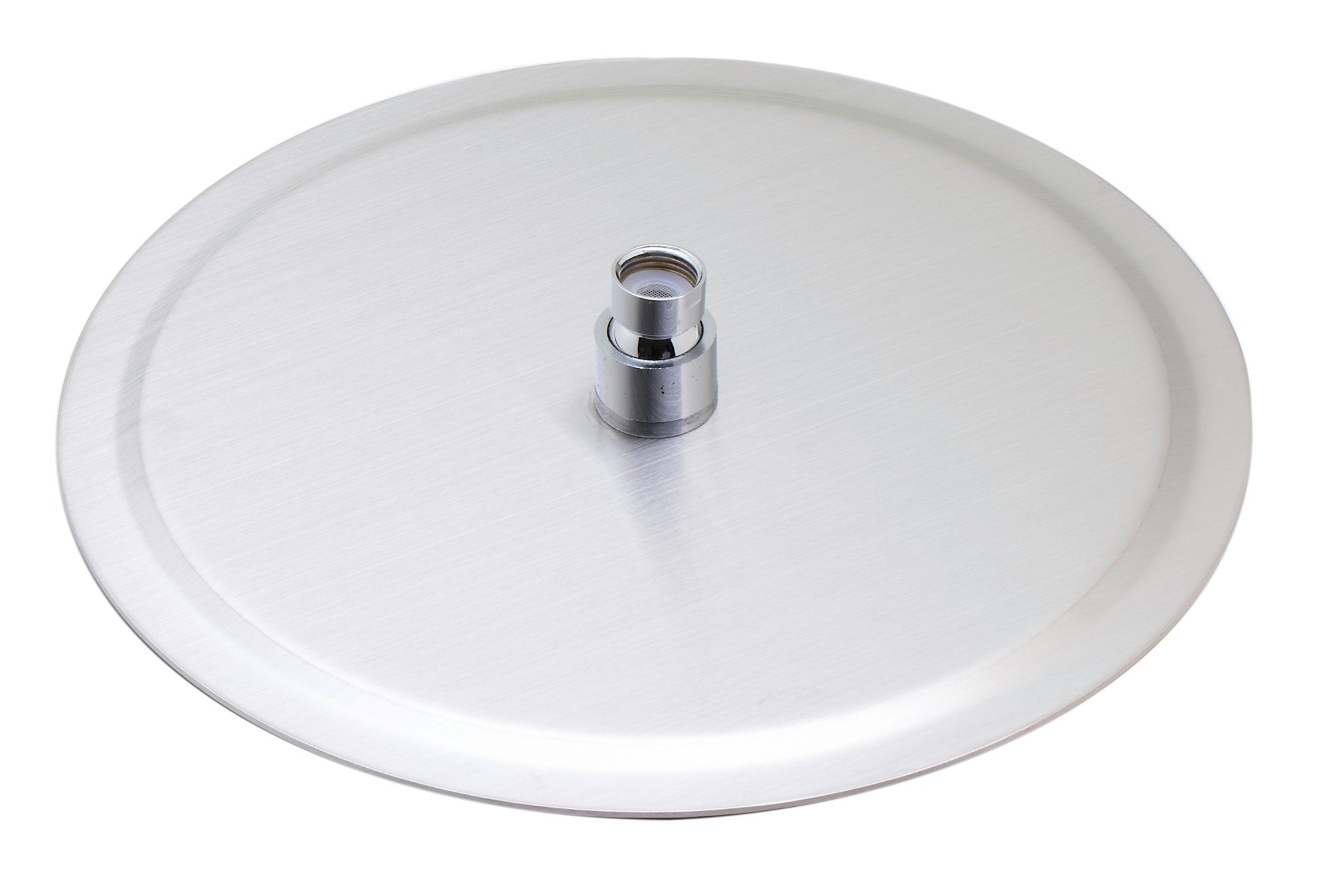 ALFI RAIN12R-BSS Solid Brushed Stainless Steel 12" Round Ultra Thin Rain Shower Head