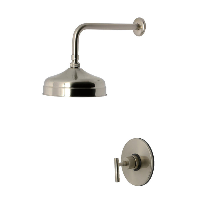 Kingston Brass KB6338CMLSO Manhattan Single-Handle Pressure Balanced Shower Faucet, Brushed Nickel