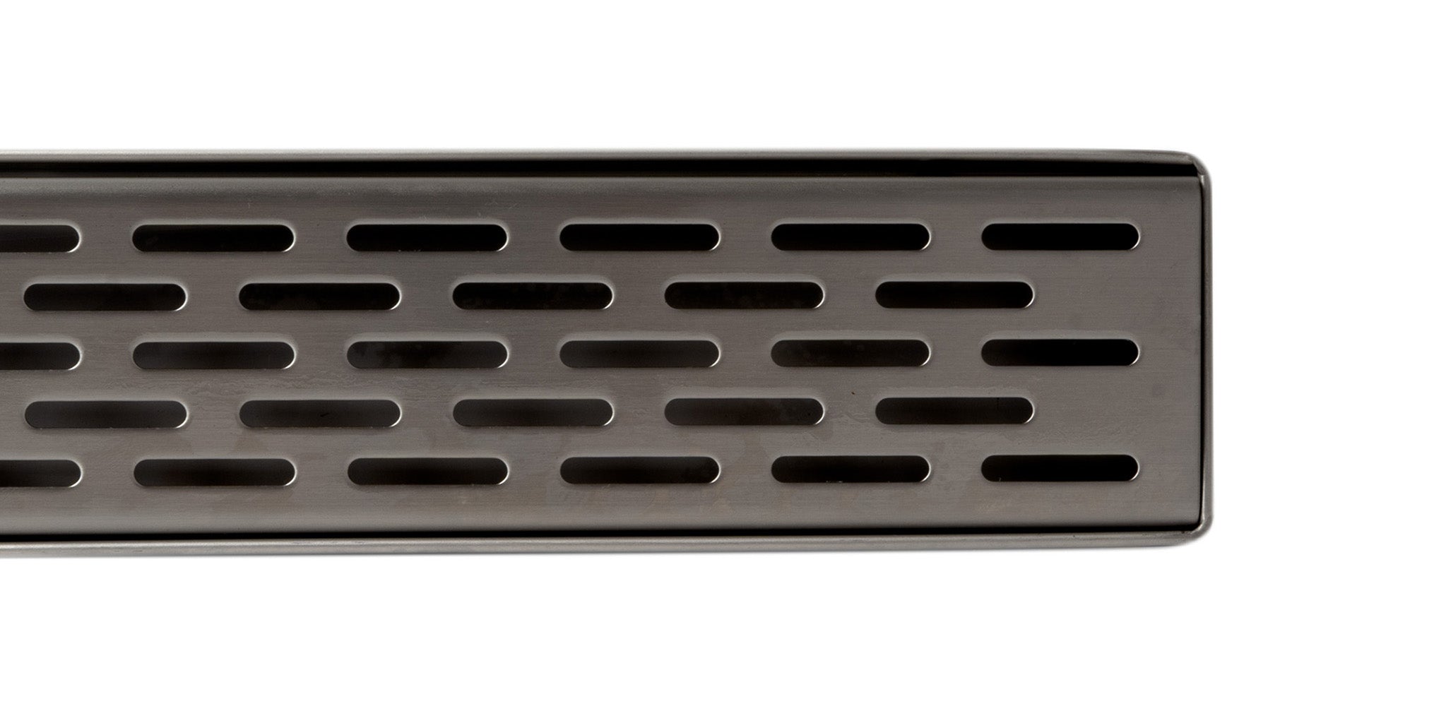 ALFI ABLD47C-BSS 47" Stainless Steel Linear Shower Drain with Groove Holes