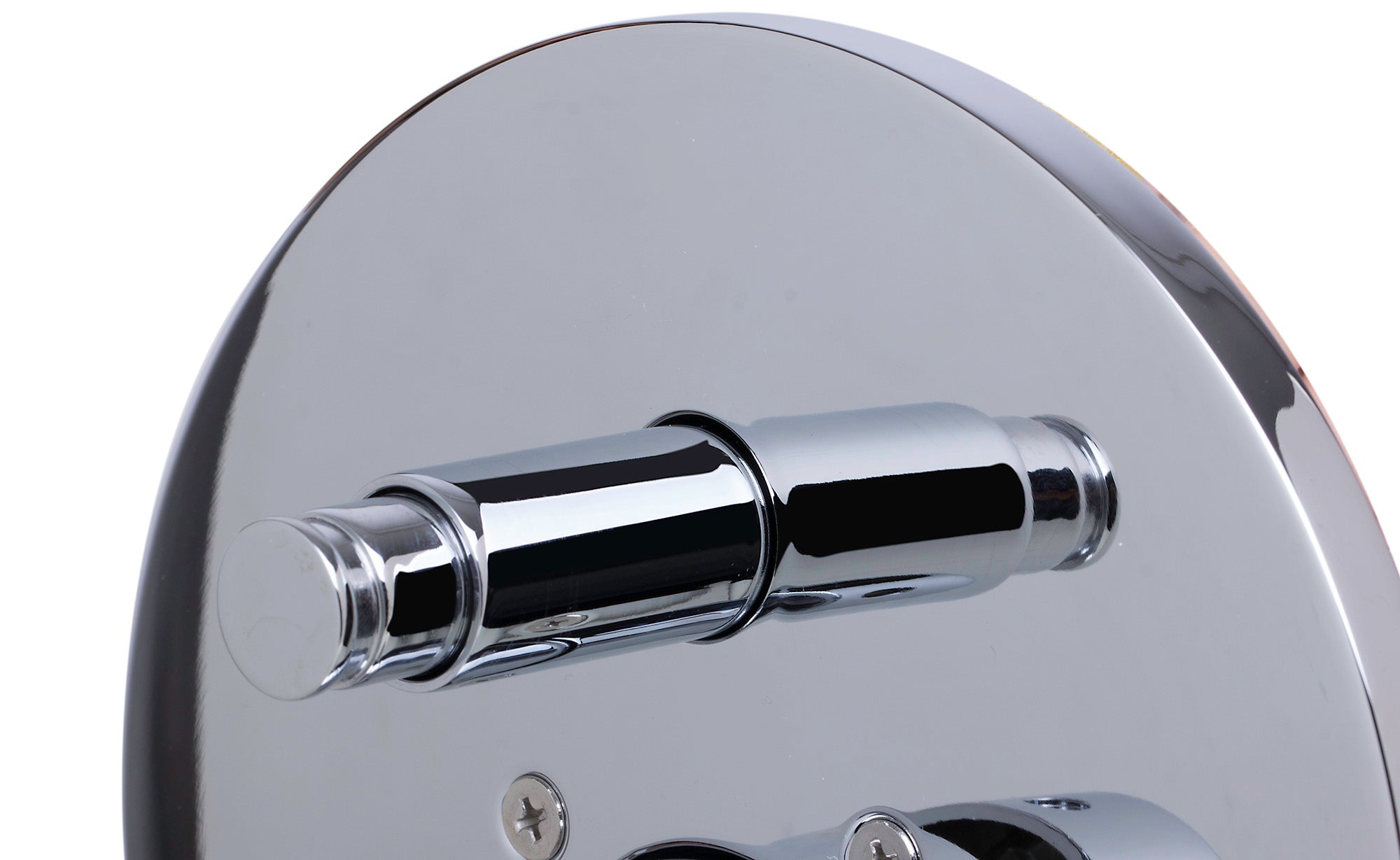 ALFI AB3101-PC Polished Chrome Shower Valve Mixer with Rounded Lever Handle and Diverter