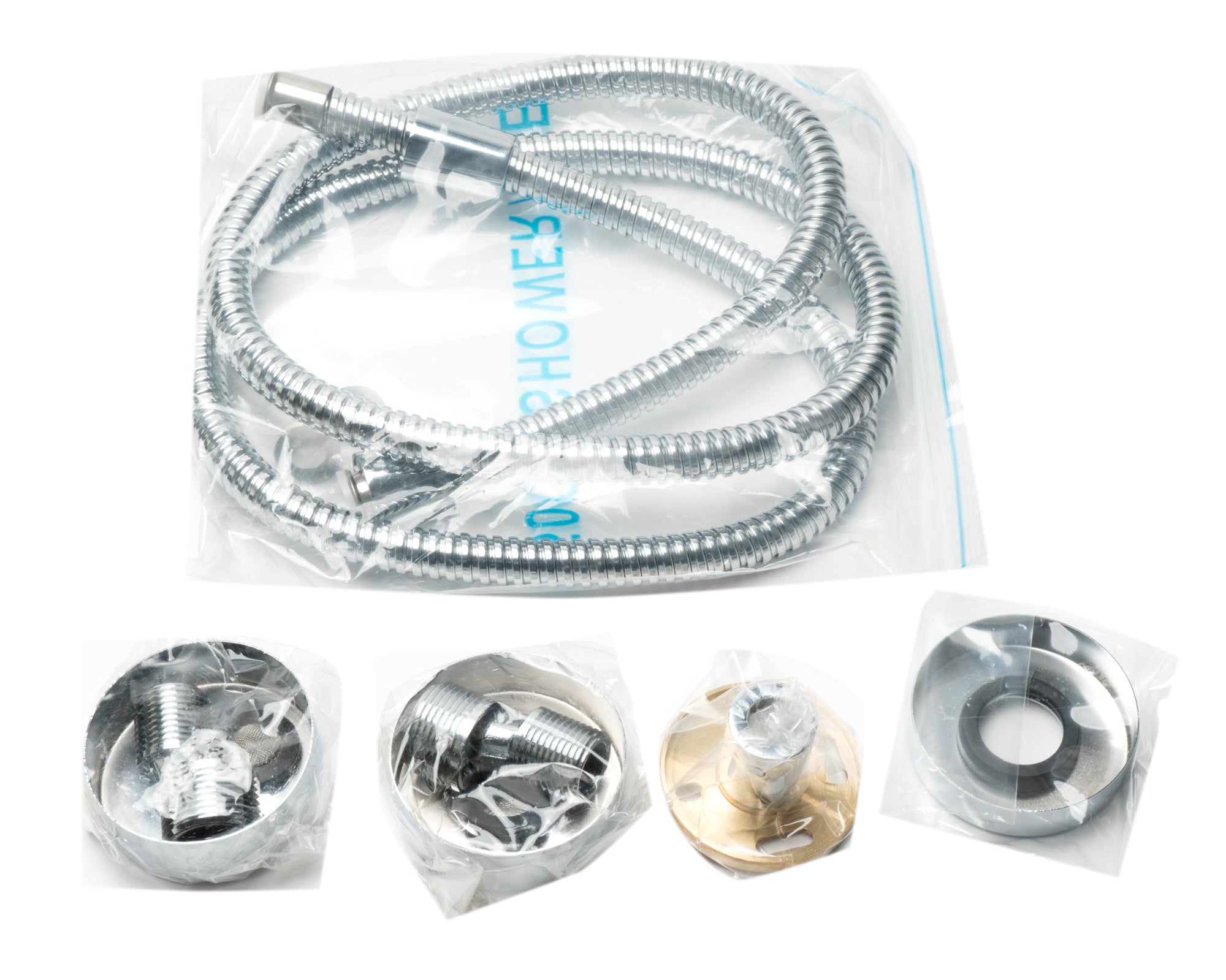 ALFI AB2862-PC Polished Chrome Square Style Thermostatic Exposed Shower Set