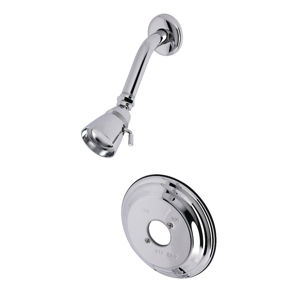 Kingston Brass KB3631TSLH Single-Handle Pressure Balanced Shower Faucet, Trim Only without Handle, Polished Chrome