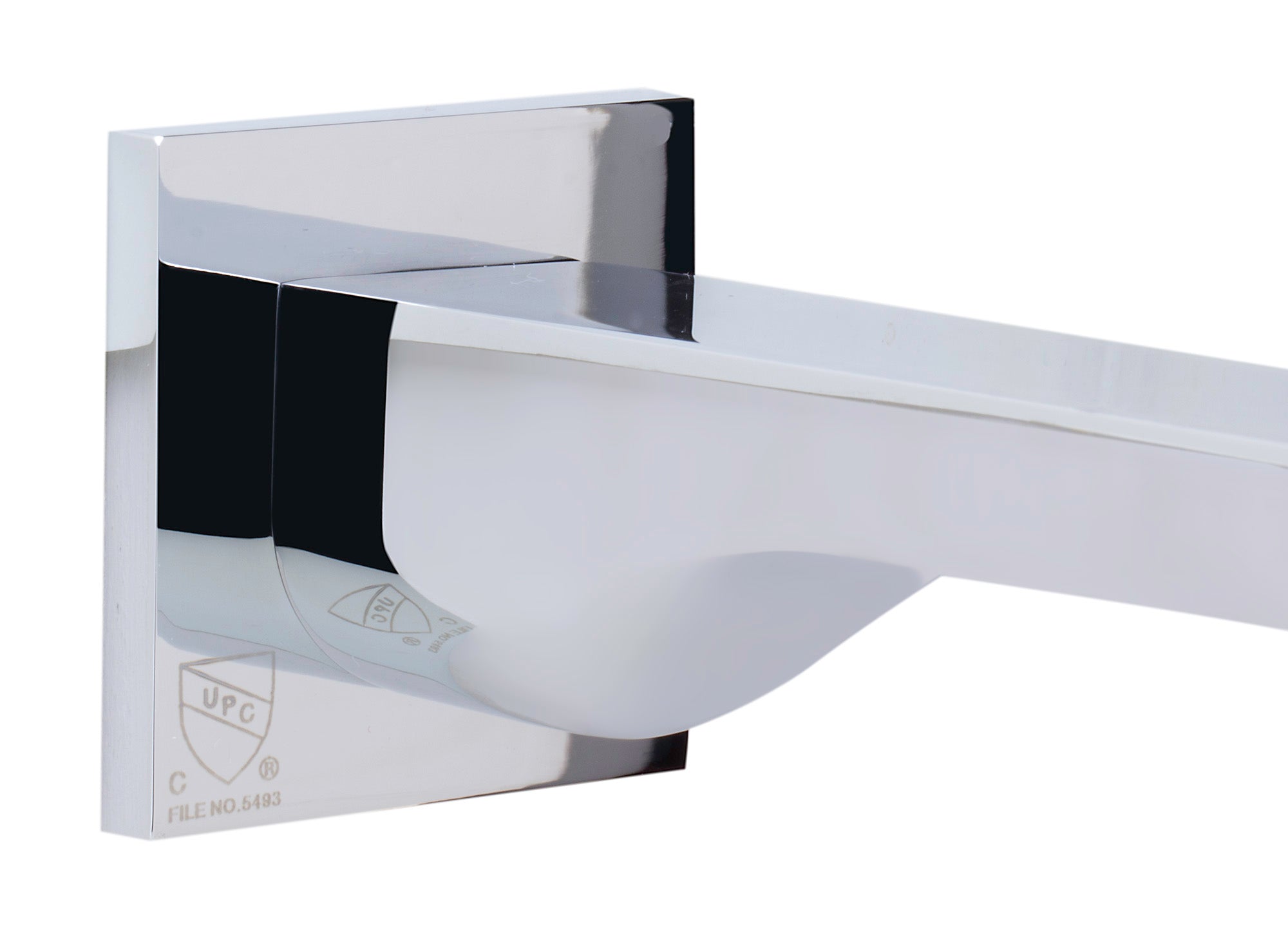 ALFI AB9201-PC Polished Chrome Wallmounted Tub Filler Bathroom Spout