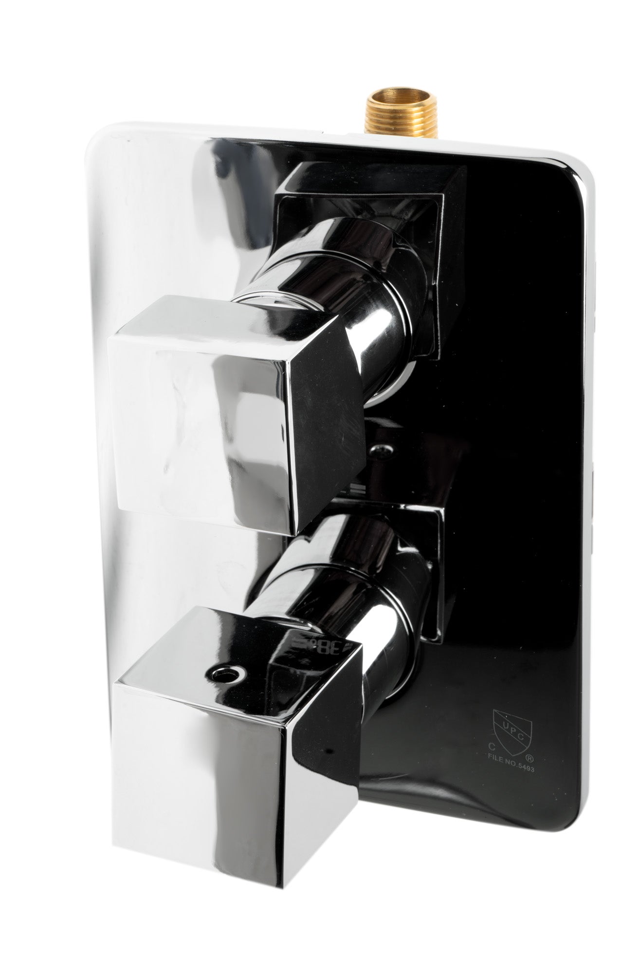 ALFI AB2287-PC Polished Chrome 3 Way Thermostatic Shower Set with Body Sprays