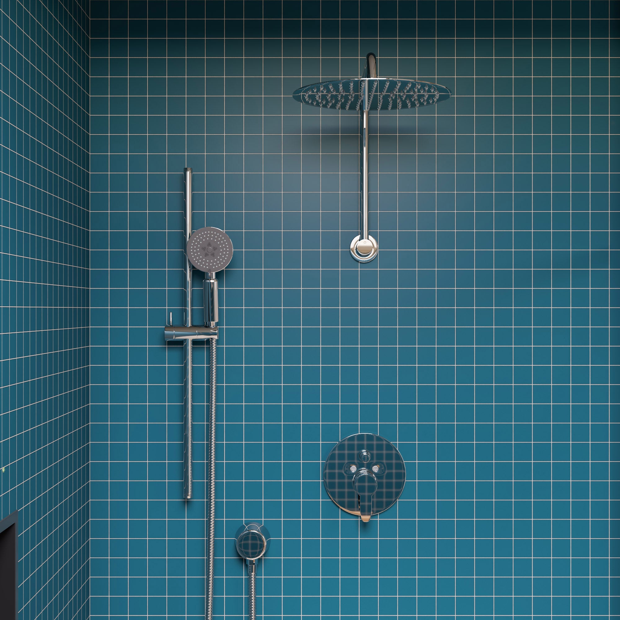 ALFI RAIN12R-PSS Solid Polished Stainless Steel 12" Round Ultra Thin Rain Shower Head