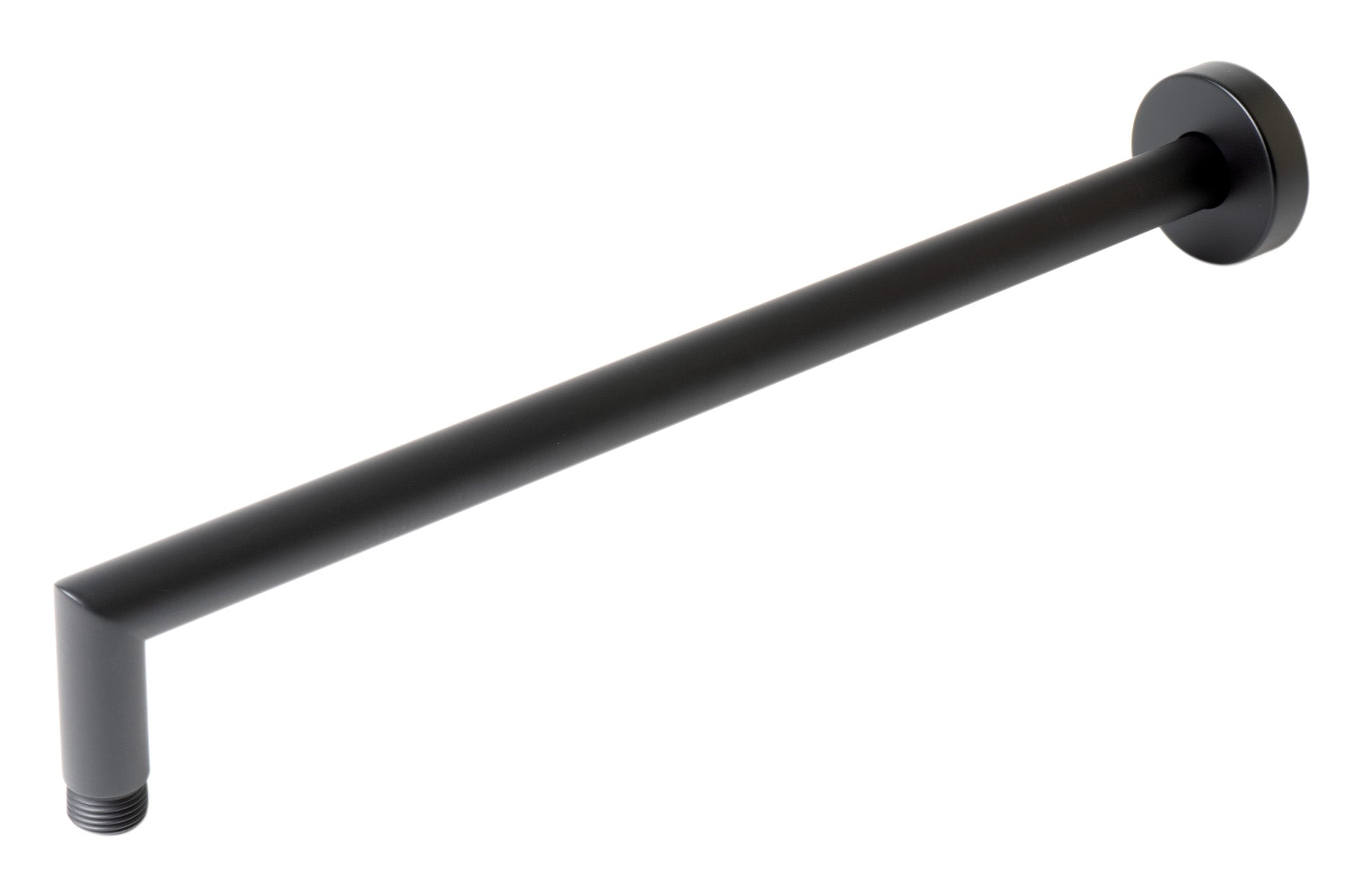 ALFI ABSA16R-BM Black Matte 16" Round Wall Shower Arm