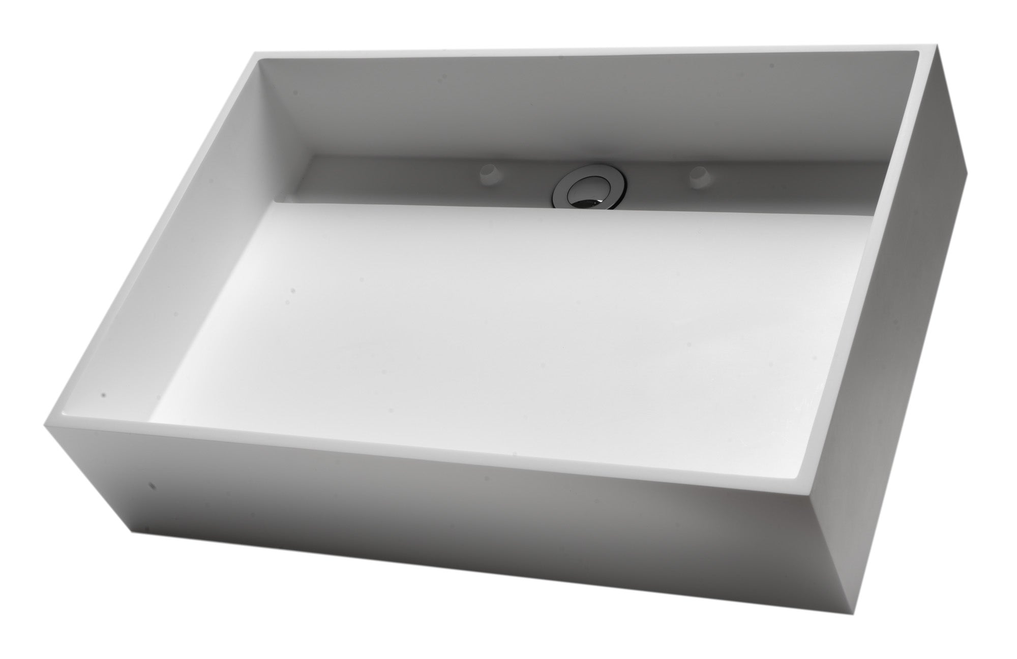 ALFI ABRS2014 20" x 14" White Matte Solid Surface Resin Sink