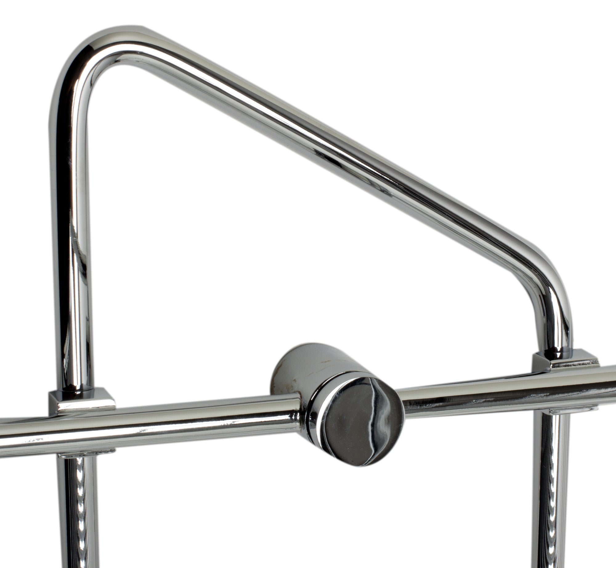 ALFI AB9532 Polished Chrome Corner Mounted Double Basket Shower Shelf Bathroom Accessory