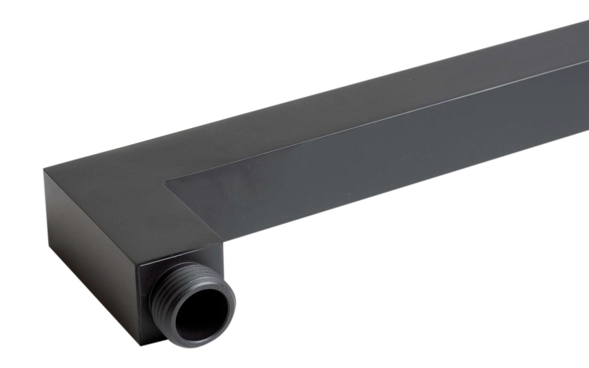 ALFI ABSA16S-BM Black Matte 16" Square Wall Shower Arm