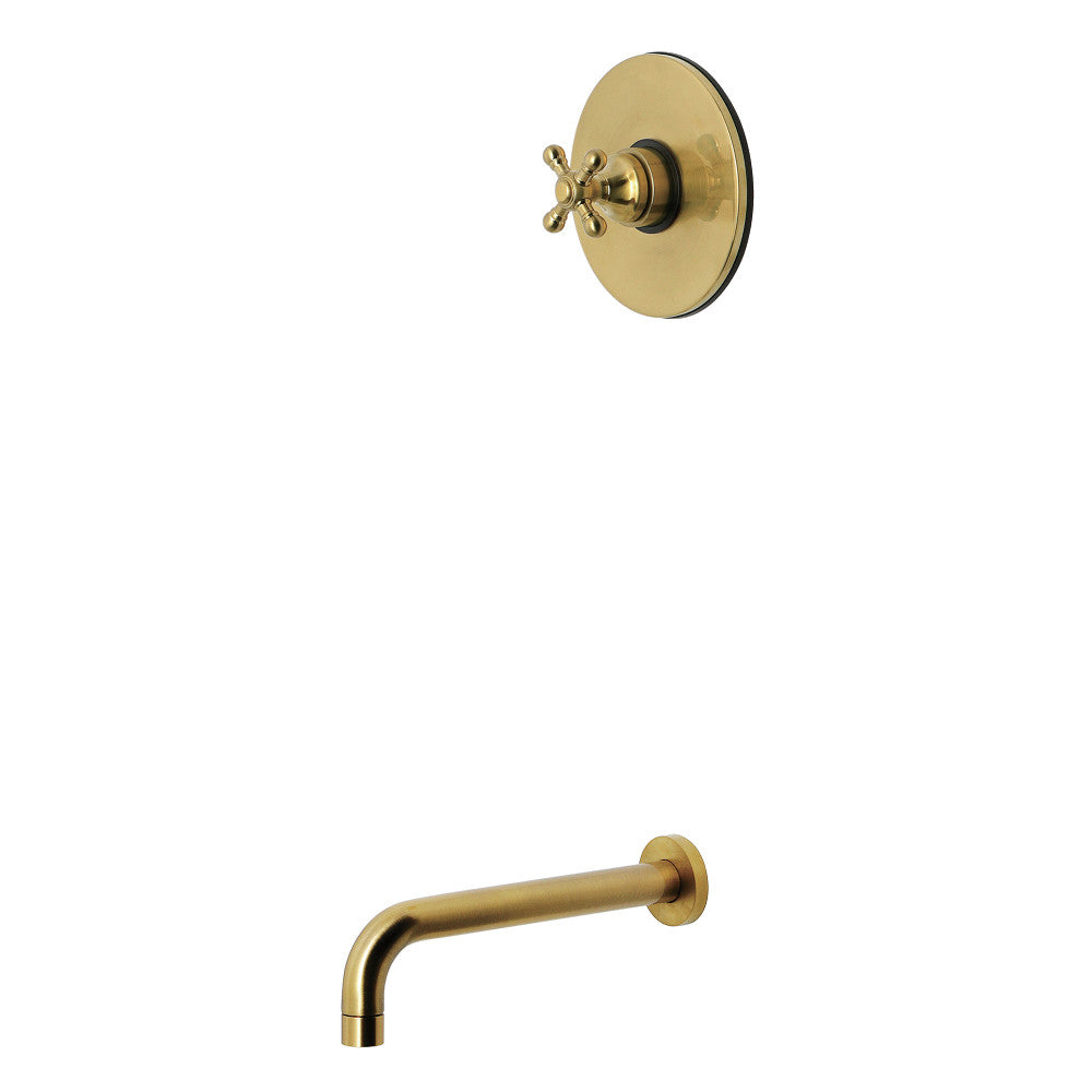 Kingston Brass KB6337BXTO Metropolitan Single-Handle Pressure Balanced Tub Faucet, Brushed Brass