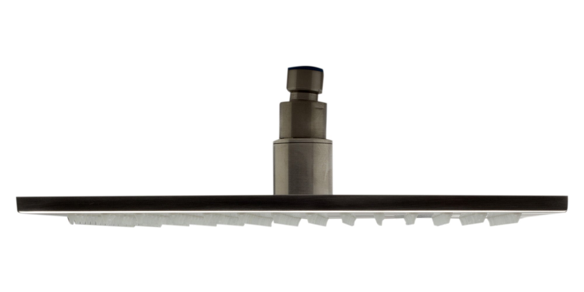 ALFI LED12S-BN Brushed Nickel 12" Square Multi Color LED Rain Shower Head