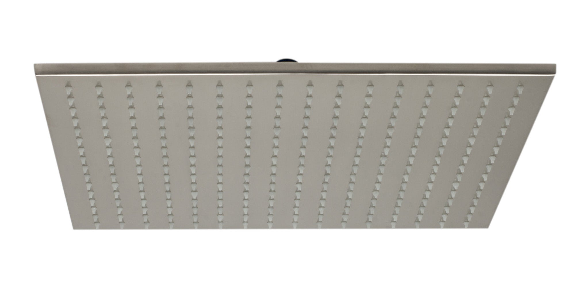 ALFI LED16S-BN Brushed Nickel 16" Square Multi Color LED Rain Shower Head