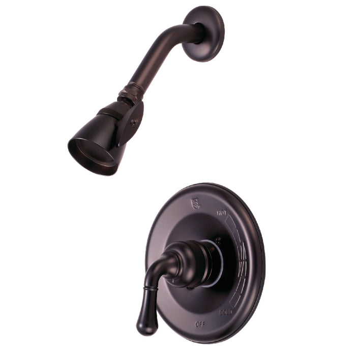 Kingston Brass KB635SO Magellan Single-Handle Pressure Balanced Shower Faucet, Oil Rubbed Bronze