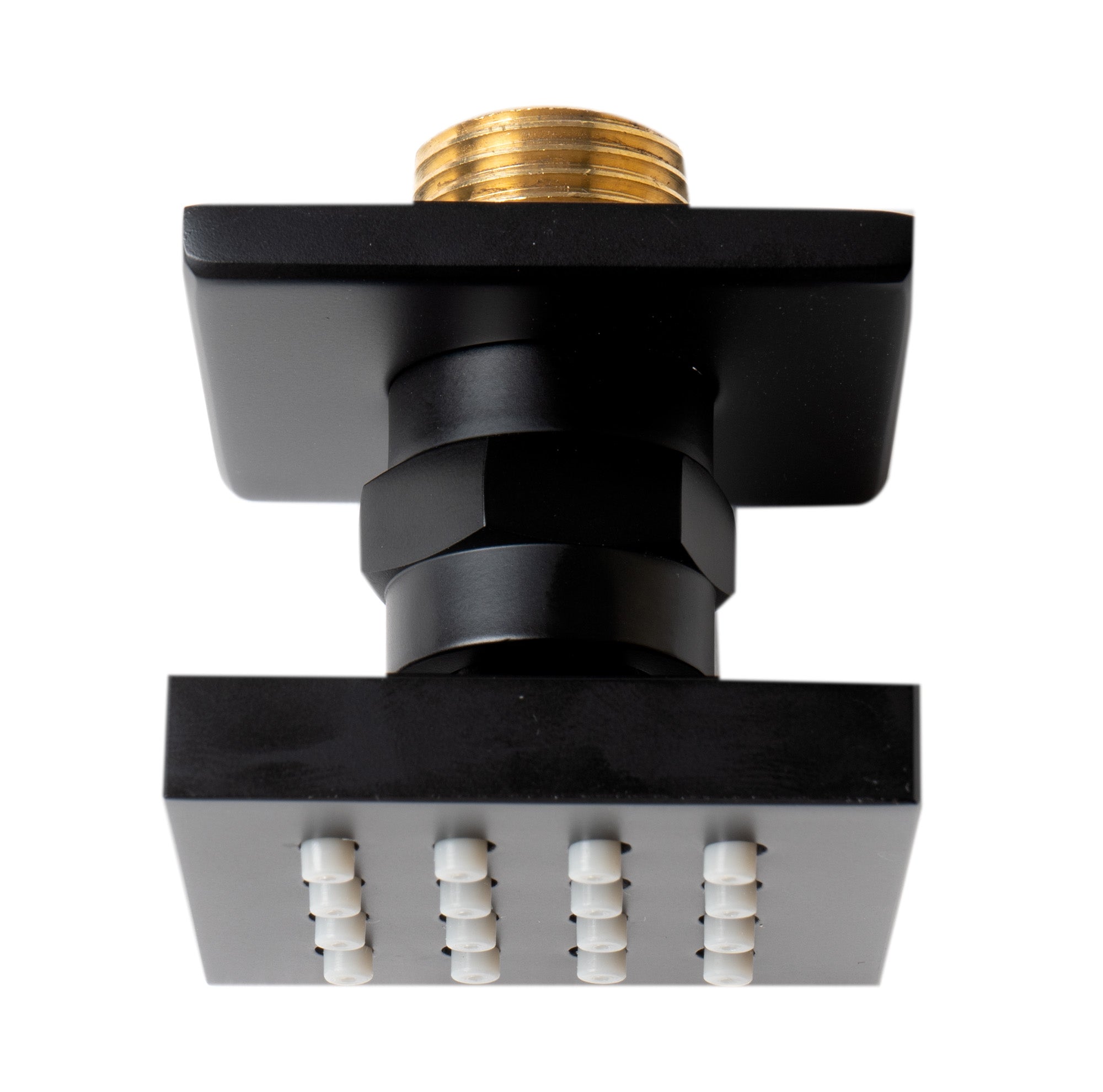 ALFI AB3820-BM Black Matte 2" Square Adjustable Shower Body Spray