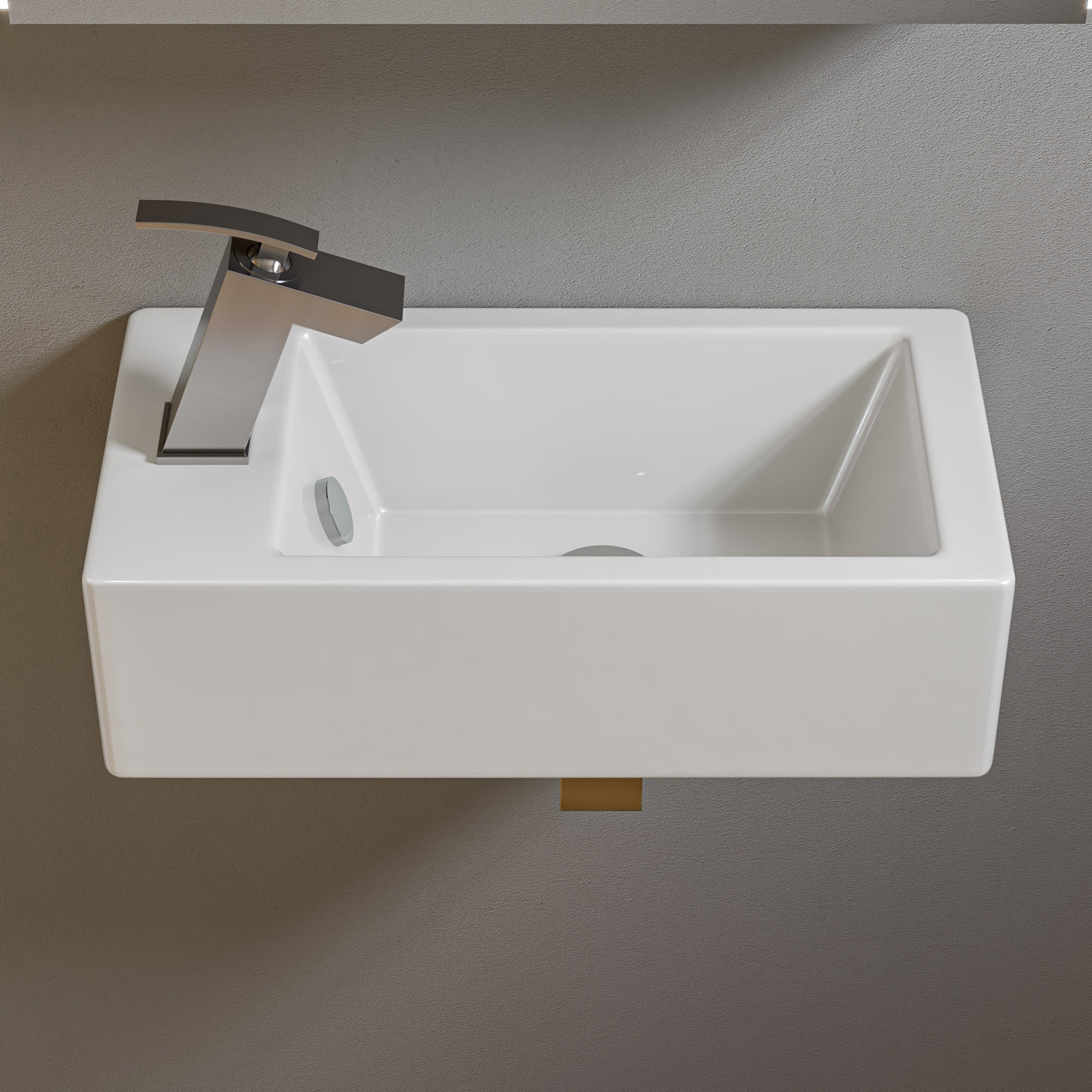 ALFI AB1628-BN Brushed Nickel Single Lever Bathroom Faucet