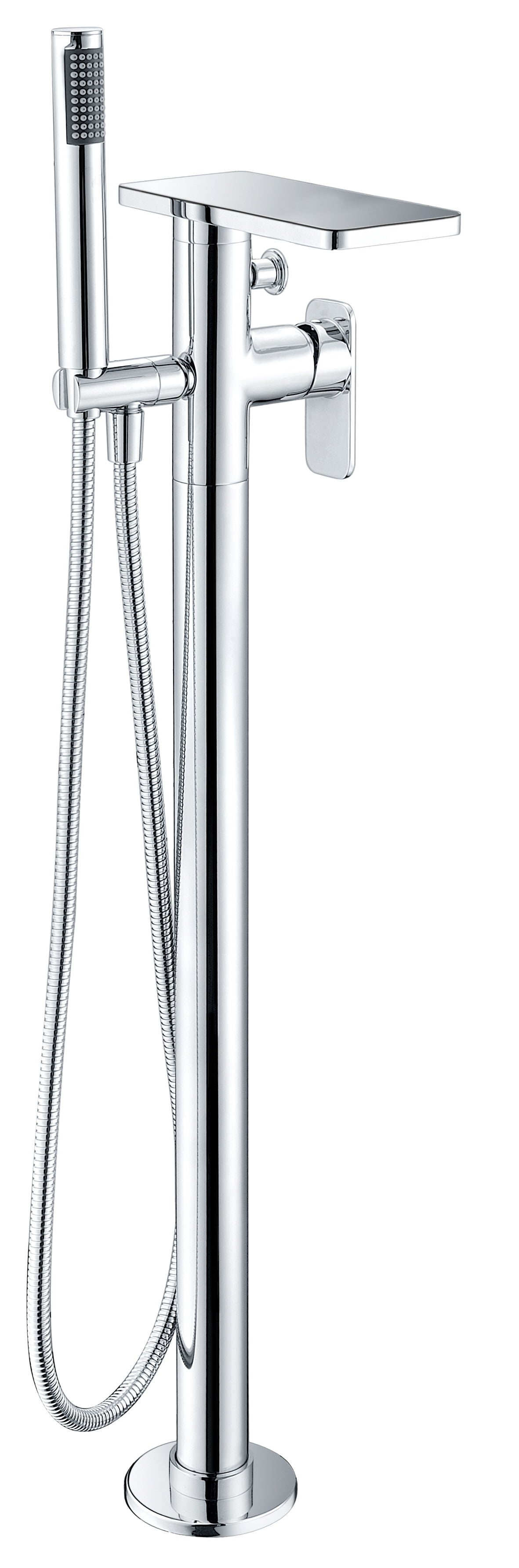 ALFI AB2875-PC Polished Chrome Free Standing Floor Mounted Bath Tub Filler