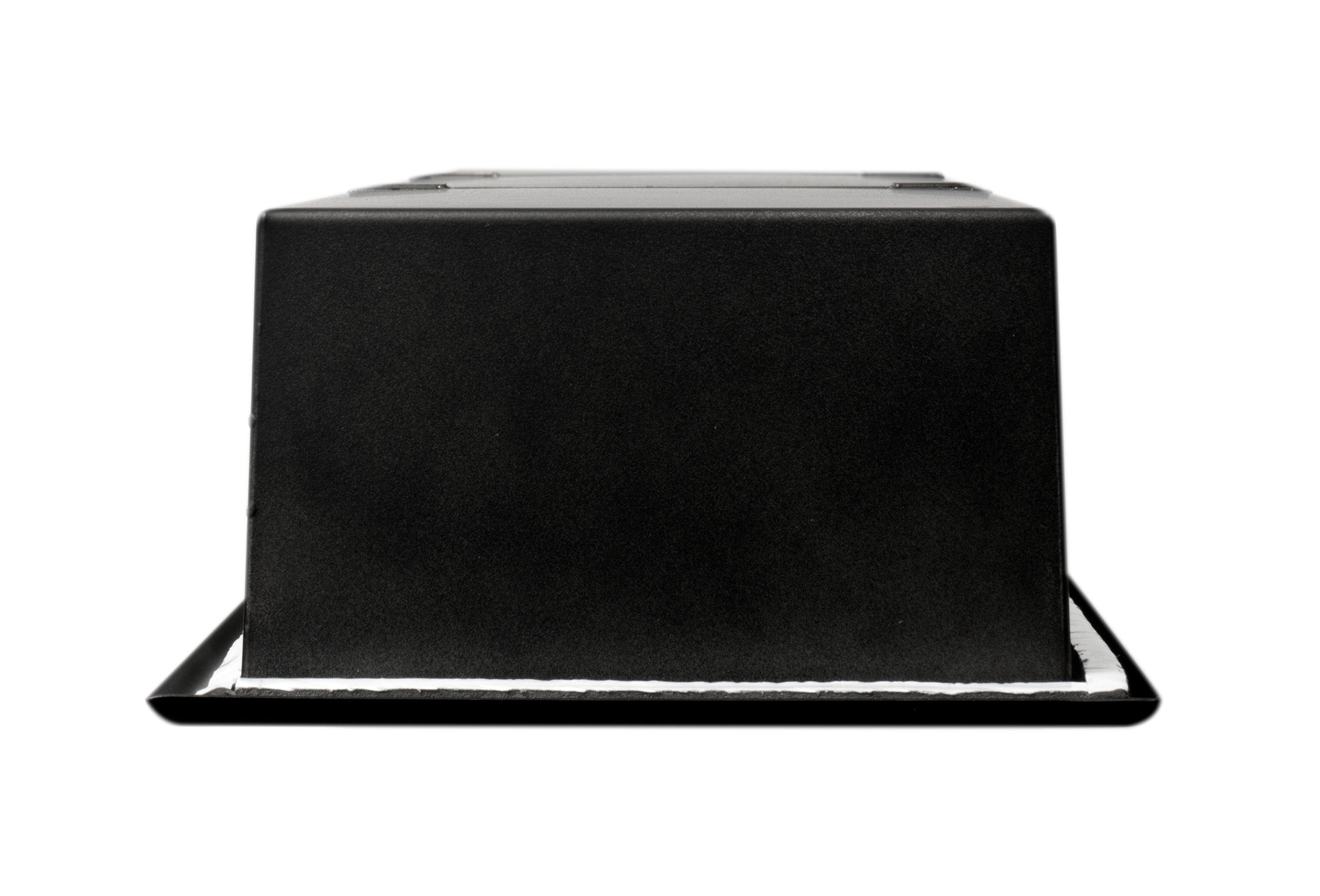 ALFI ABNC0836-BLA 8" x 36" Black Matte Stainless Steel Vertical Triple Shelf Bath Shower Niche
