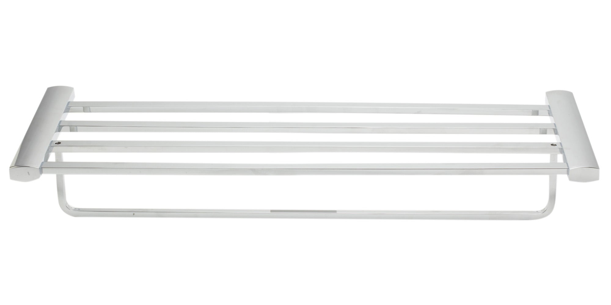 ALFI AB9539-PC Polished Chrome 24 inch Towel Bar & Shelf Bathroom Accessory