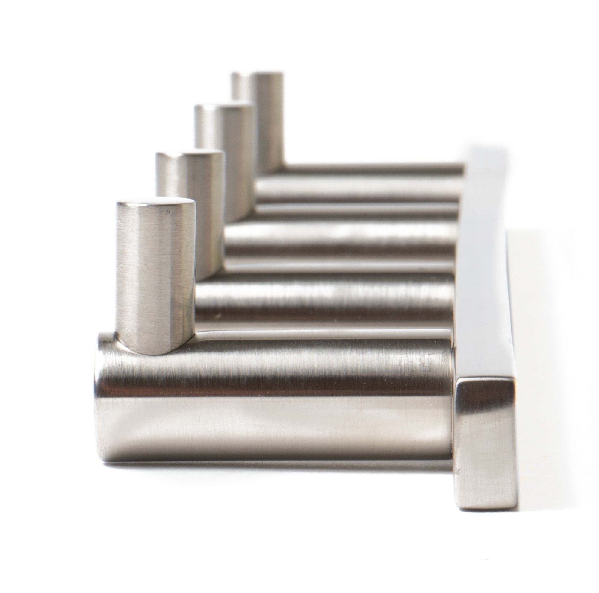 ALFI AB9528-BN Brushed Nickel Wall Mounted 4 Prong Robe / Towel Hook